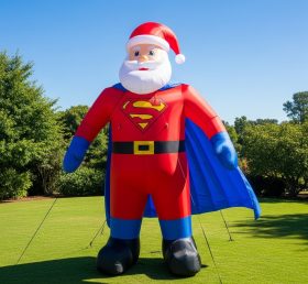 C1-582 Superman-style inflatable Santa Claus