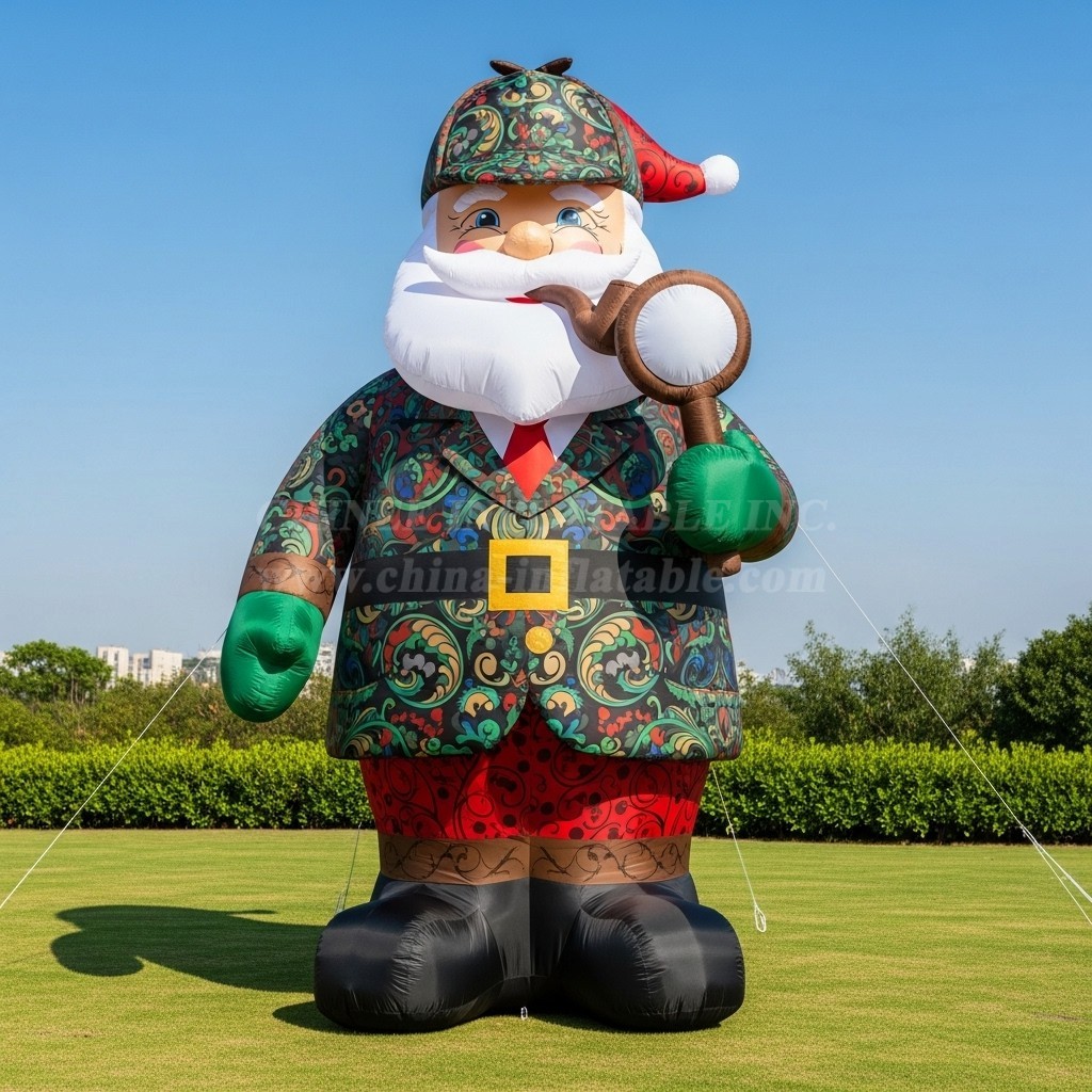 C1-584 Sherlock Holmes-shaped inflatable Santa Claus