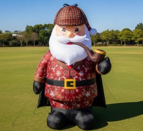 C1-581 Sherlock Holmes-shaped inflatable Santa Claus