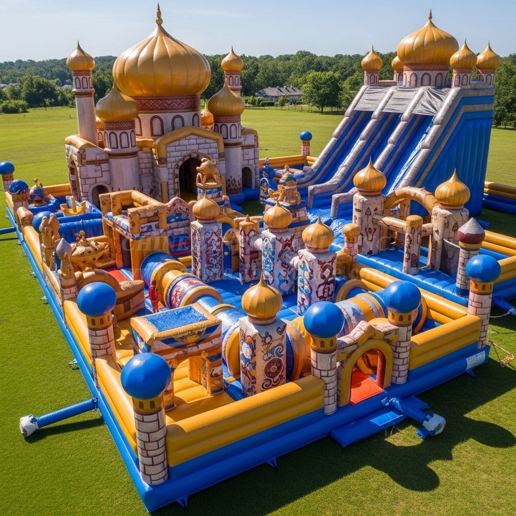 GF2-265 Aladdin Theme Inflatable Park