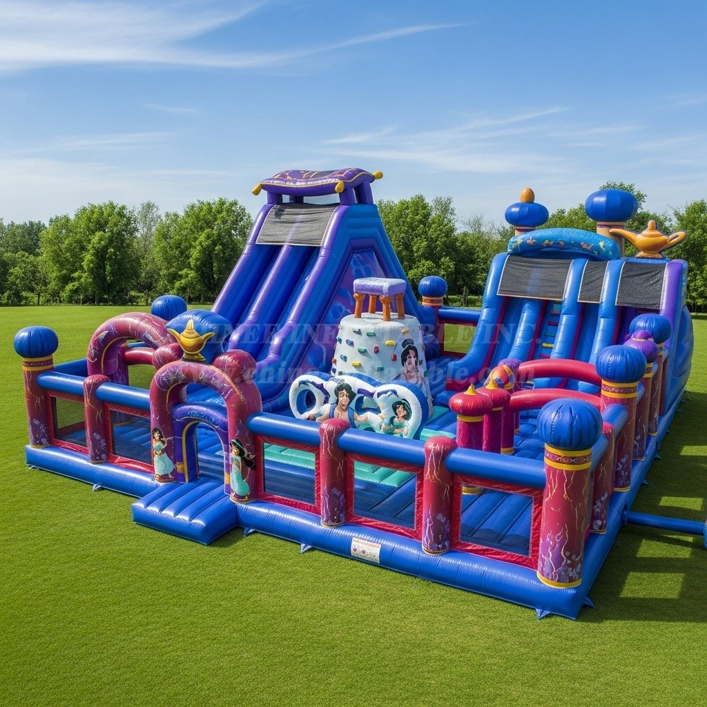 T6-6245 Aladdin Theme Inflatable Funcity