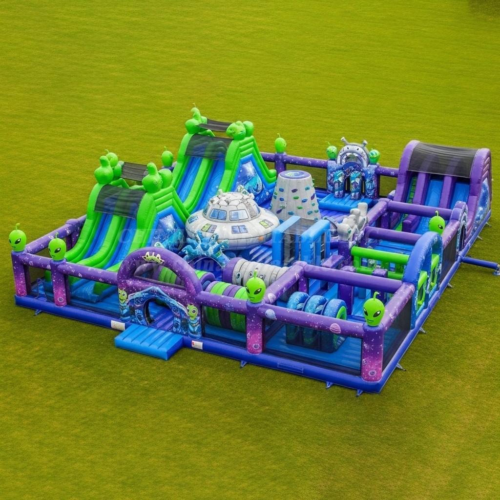 GF2-266 Alien Theme Inflatable Park