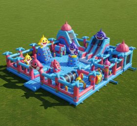 GF2-269 Baby Shark Theme Inflatable Park