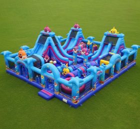 GF2-270 Baby Shark Theme Inflatable Park