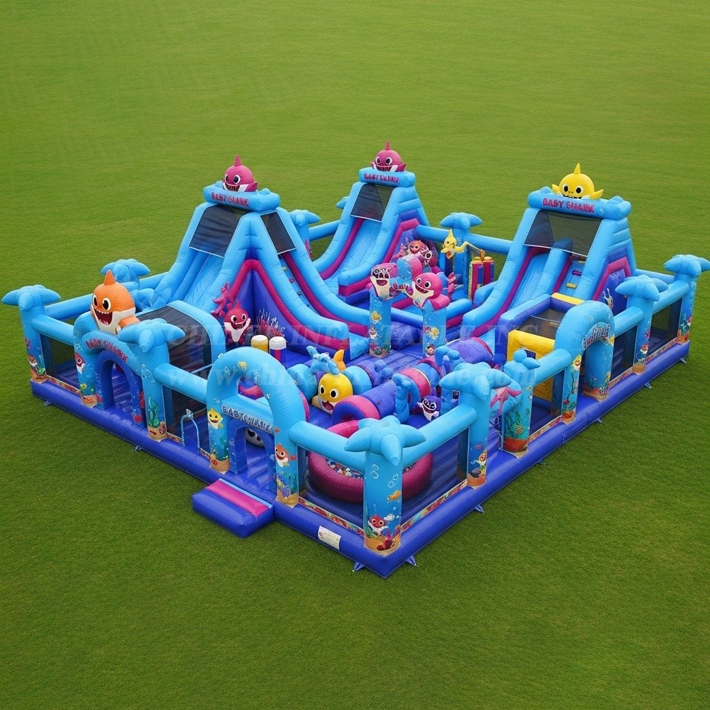 GF2-270 Baby Shark Theme Inflatable Park