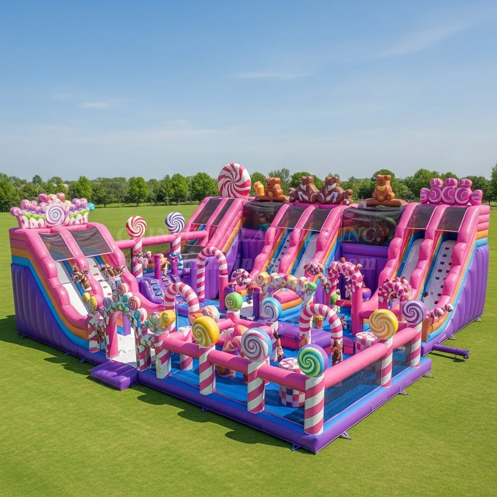 GF2-272 Candy Theme Inflatable Park