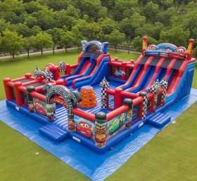 GF2-273 Cars Theme Inflatable Park