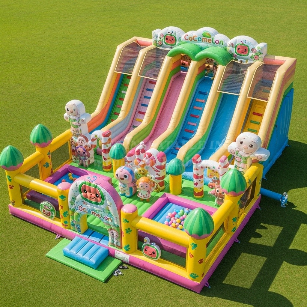 T6-6248 Cocomelon Theme Inflatable Funcity