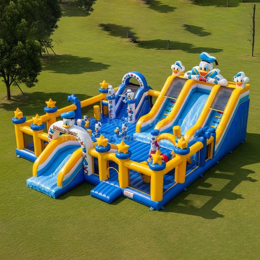 T6-6250 Donald Duck Theme Inflatable Funcity