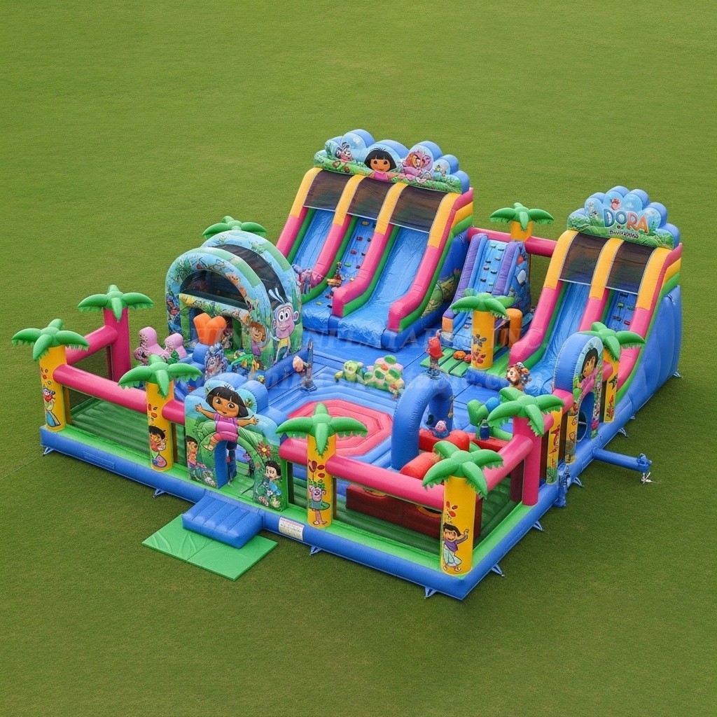 T6-6254 Dora Theme Inflatable Funcity