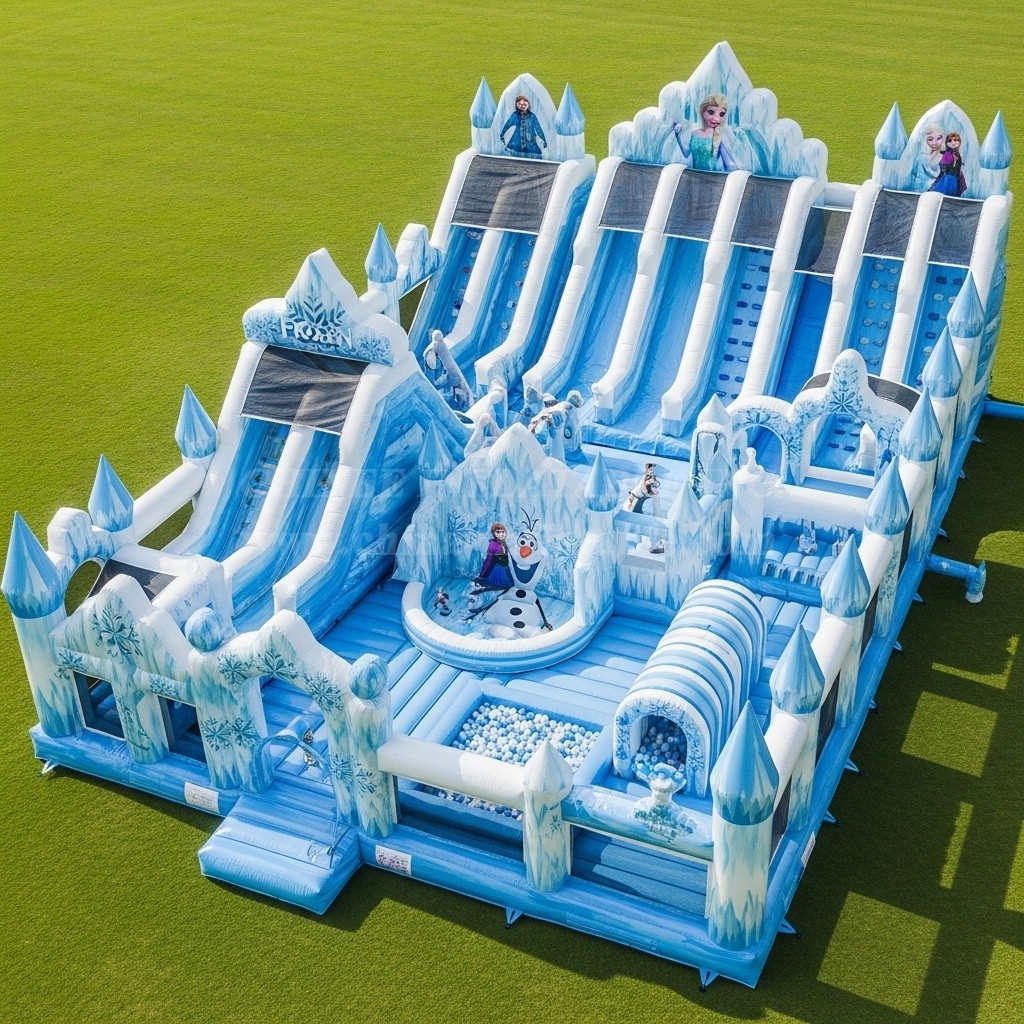 GF2-280 Frozen Theme Inflatable Park
