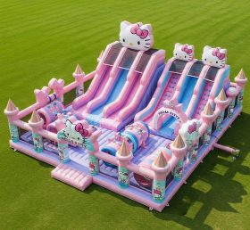 GF2-284 Hello Kitty Theme Inflatable Park