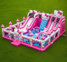 T6-6255 Hello Kitty Theme Inflatable Funcity
