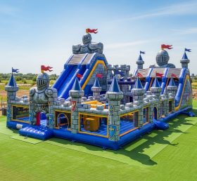 T6-6256 Knight Theme Inflatable Funcity
