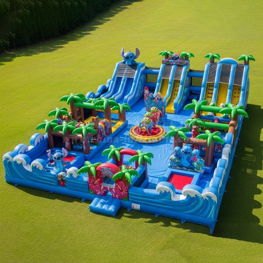 GF2-287 Lilo & Stitch Theme Inflatable Park