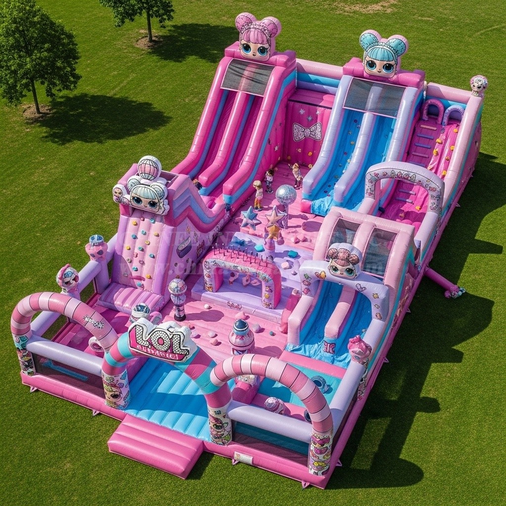 GF2-288 L.O.L.Surprise Theme Inflatable Park
