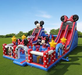 T6-6260 Mickey & Minnie Theme Inflatable Funcity
