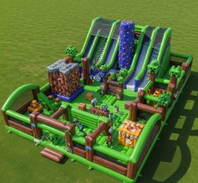 GF2-299 Minecraft Theme Inflatable Park