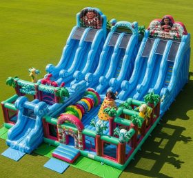 T6-6264 Moana Theme Inflatable Funcity