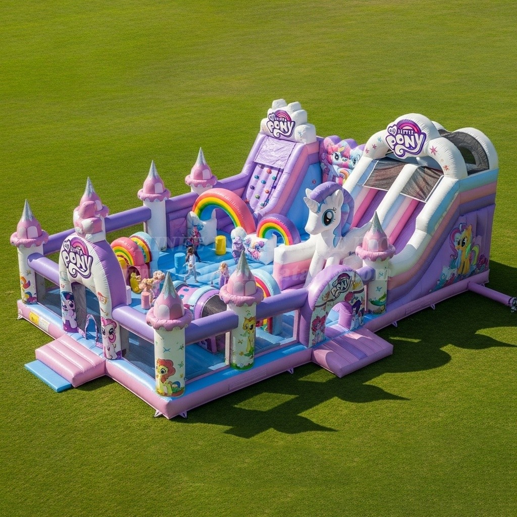 T6-6265 My Little Pony Theme Inflatable Funcity