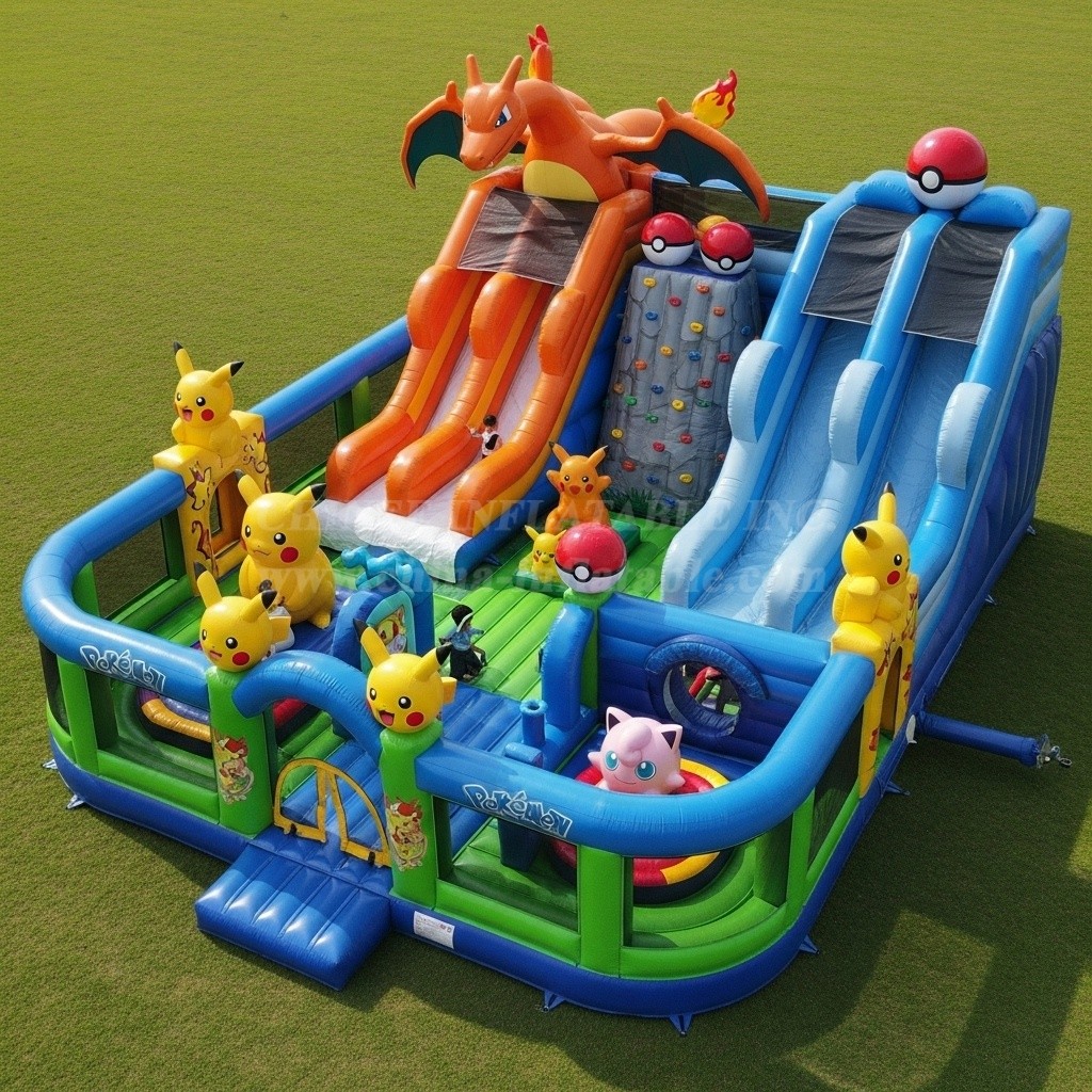 T6-6274 Pokemon Theme Inflatable Funcity