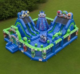 T6-6275 Power Rangers Theme Inflatable Funcity
