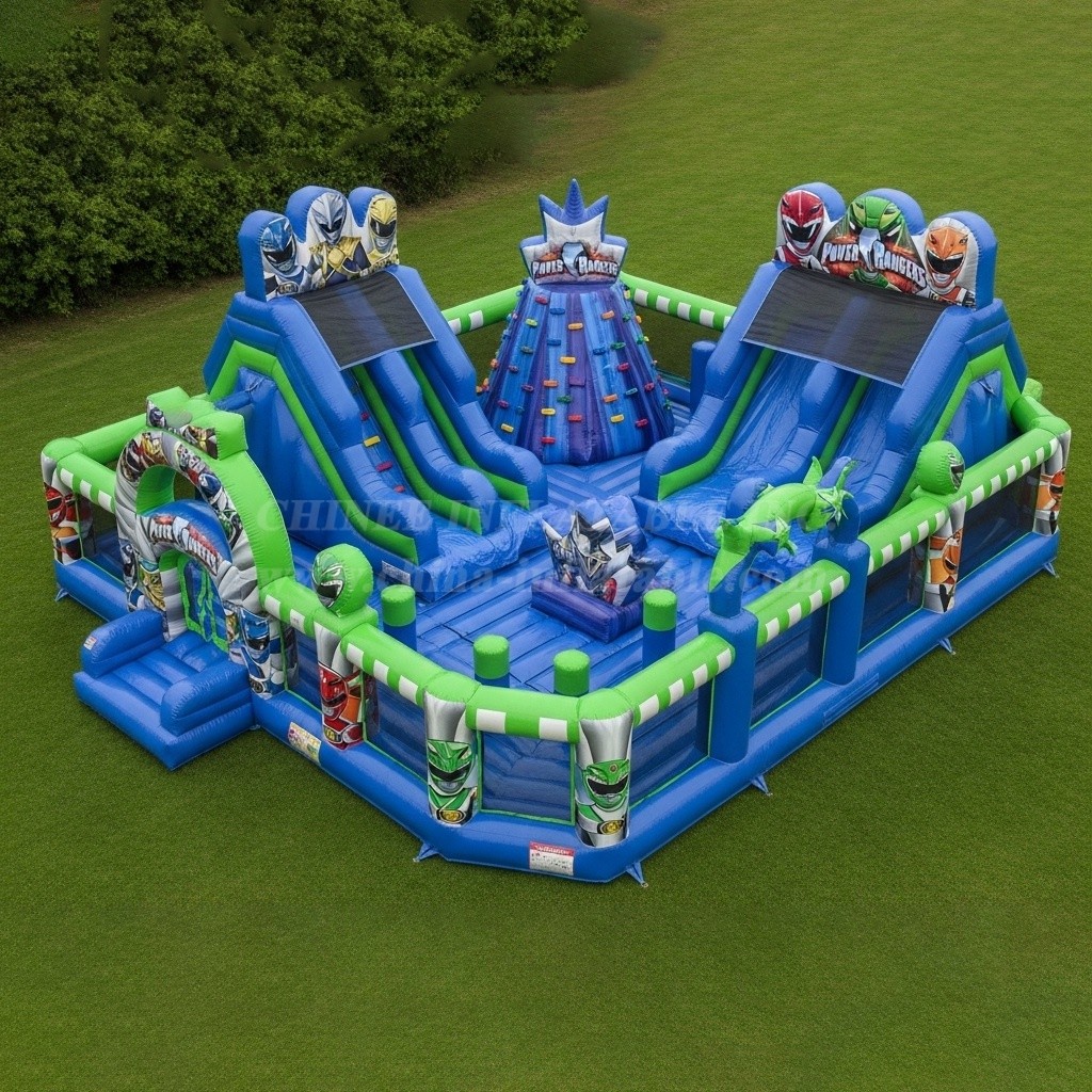 T6-6275 Power Rangers Theme Inflatable Funcity