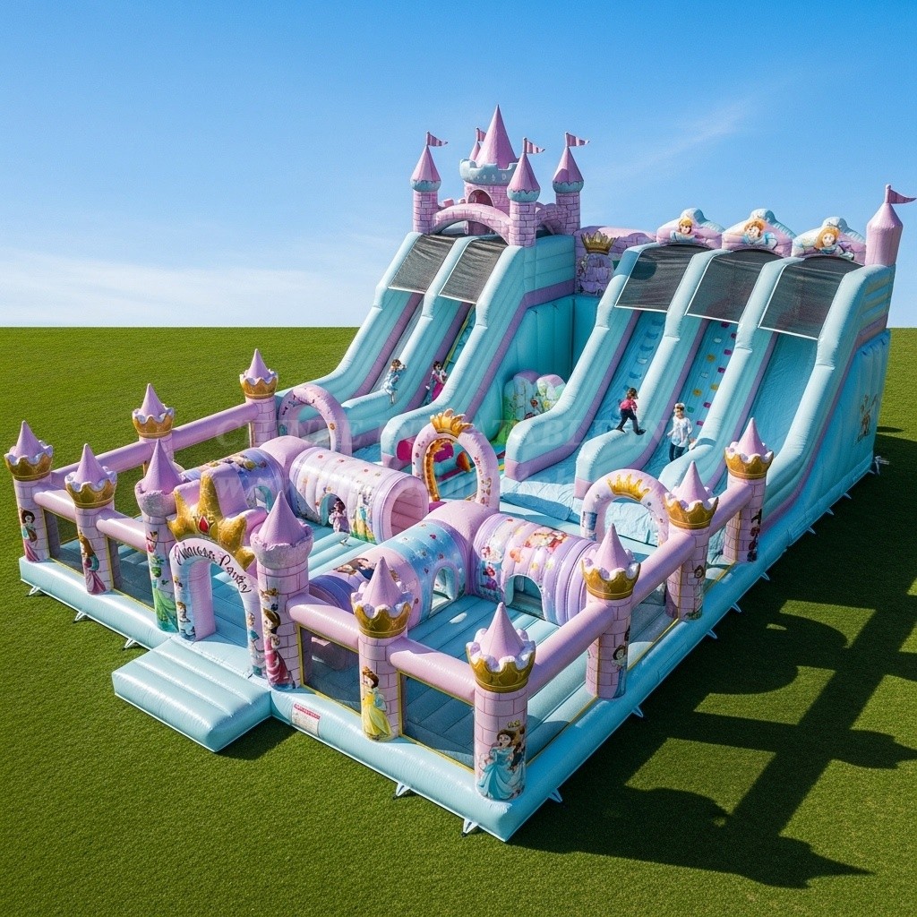 GF2-311 Princess Parties Theme Inflatable Park