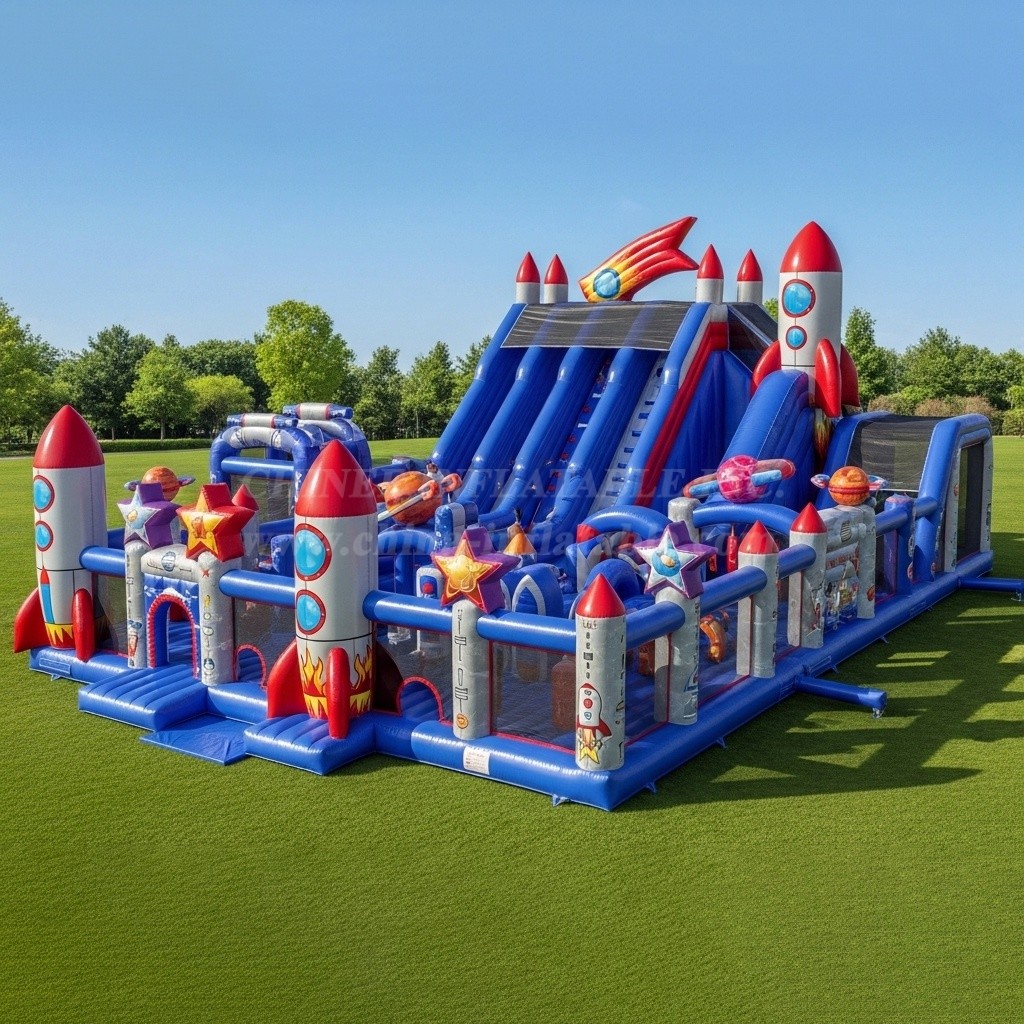 GF2-312 Rocket Theme Inflatable Park