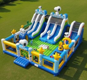 T6-6280 Snoopy Theme Inflatable Funcity