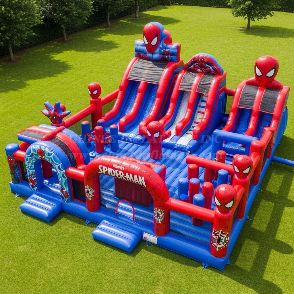 GF2-315 Spider-Man Theme Inflatable Park