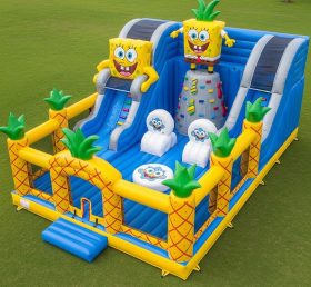 T6-6283 Spongebob Theme Inflatable Funcity