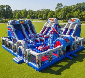 GF2-318 Superhero Theme Inflatable Park