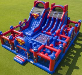 GF2-319 Superman Theme Inflatable Park