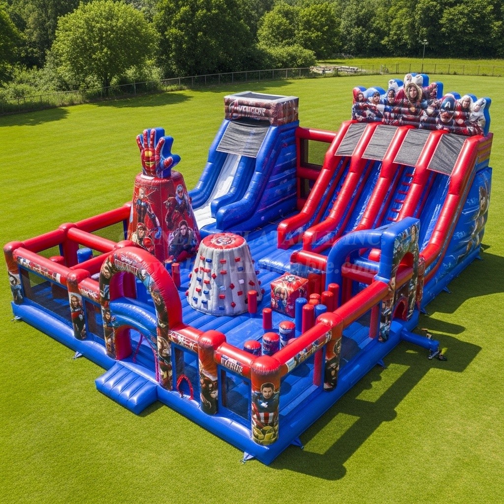 GF2-322 The Avengers Theme Inflatable Park