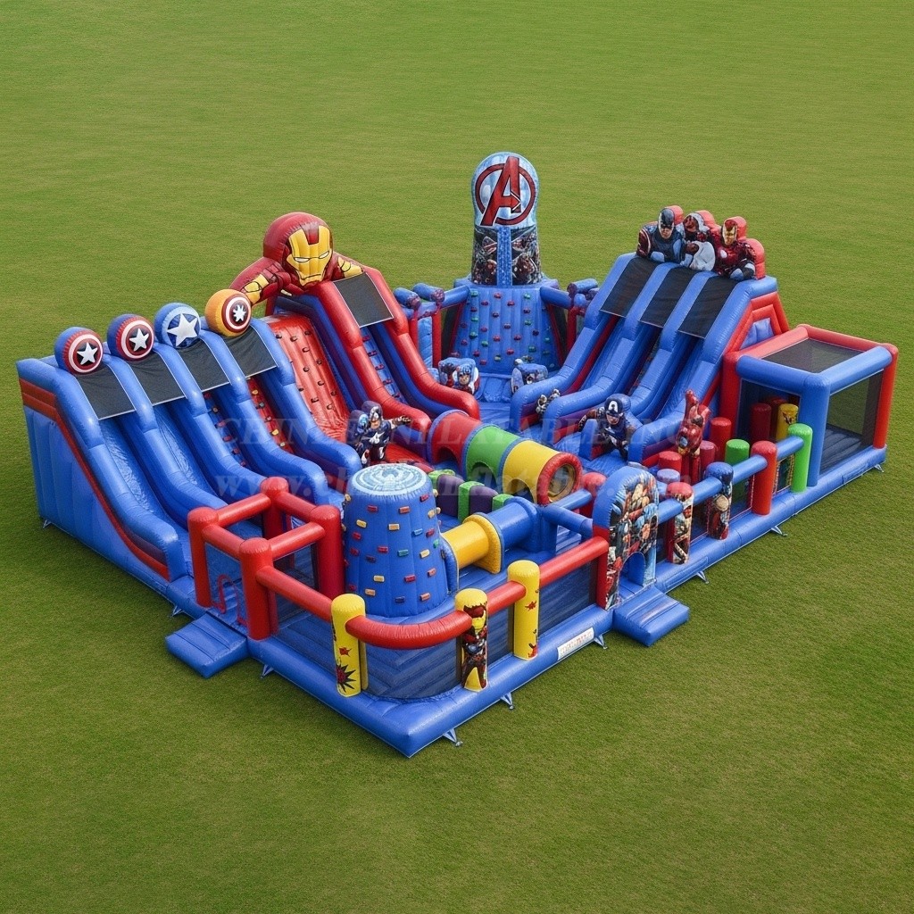 GF2-323 The Avengers Theme Inflatable Park