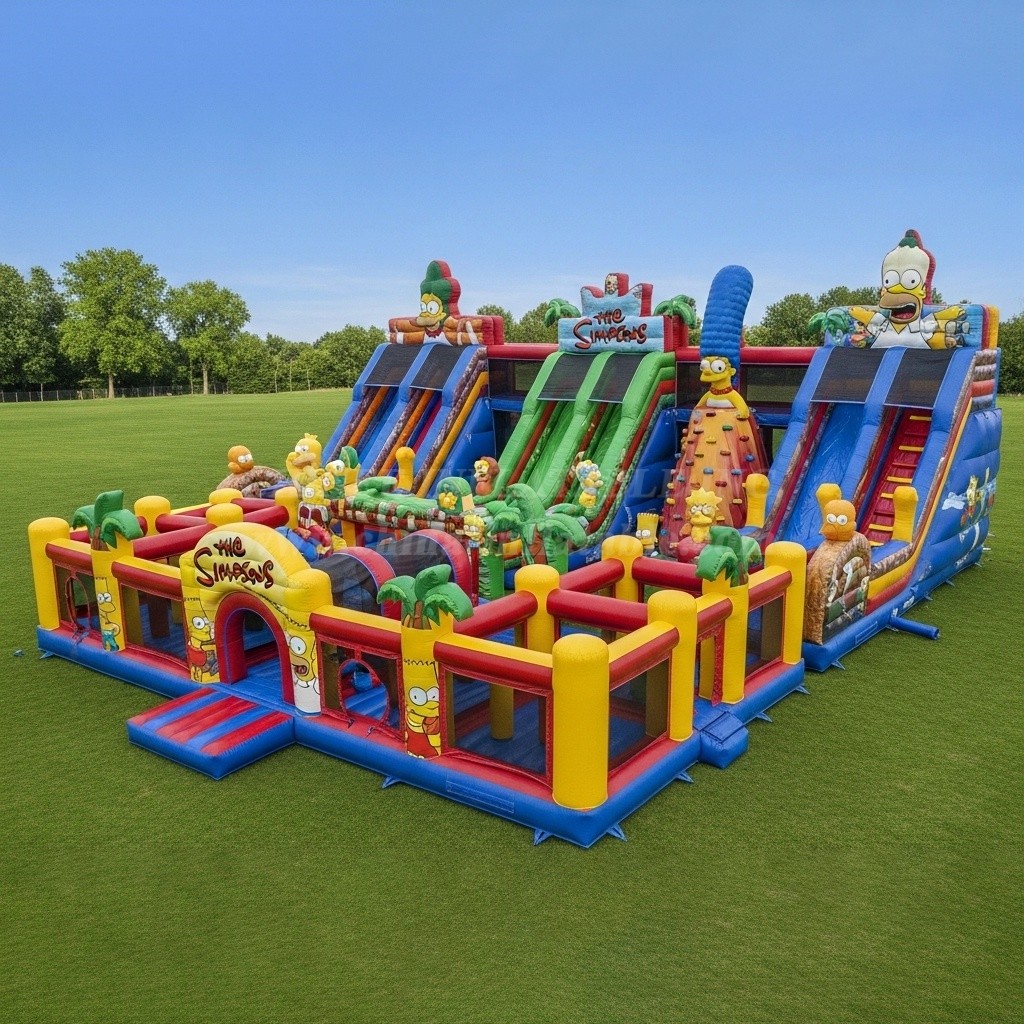 T6-6287 The Simpsons Theme Inflatable Funcity