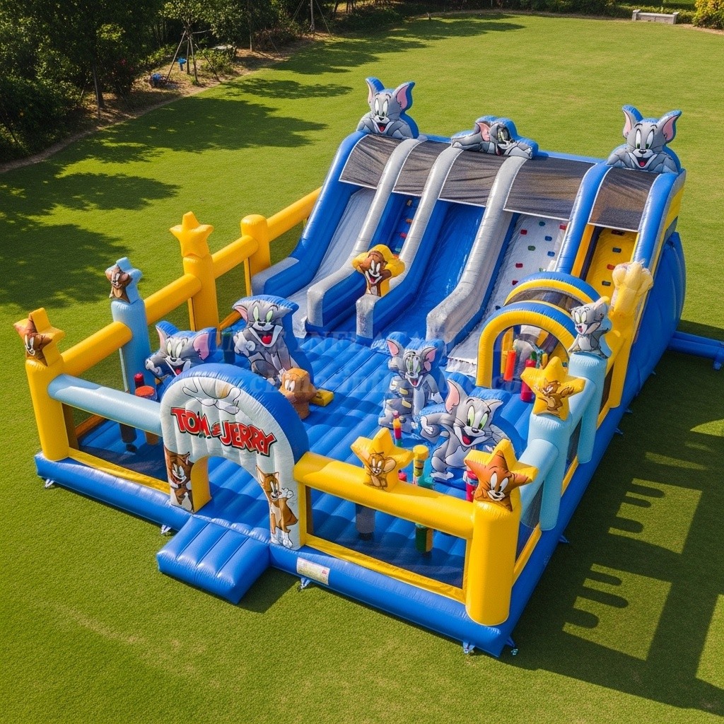 T6-6291 Tom And Jerry Theme Inflatable Funcity