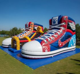 T6-6305 Bus Theme Inflatable Playground