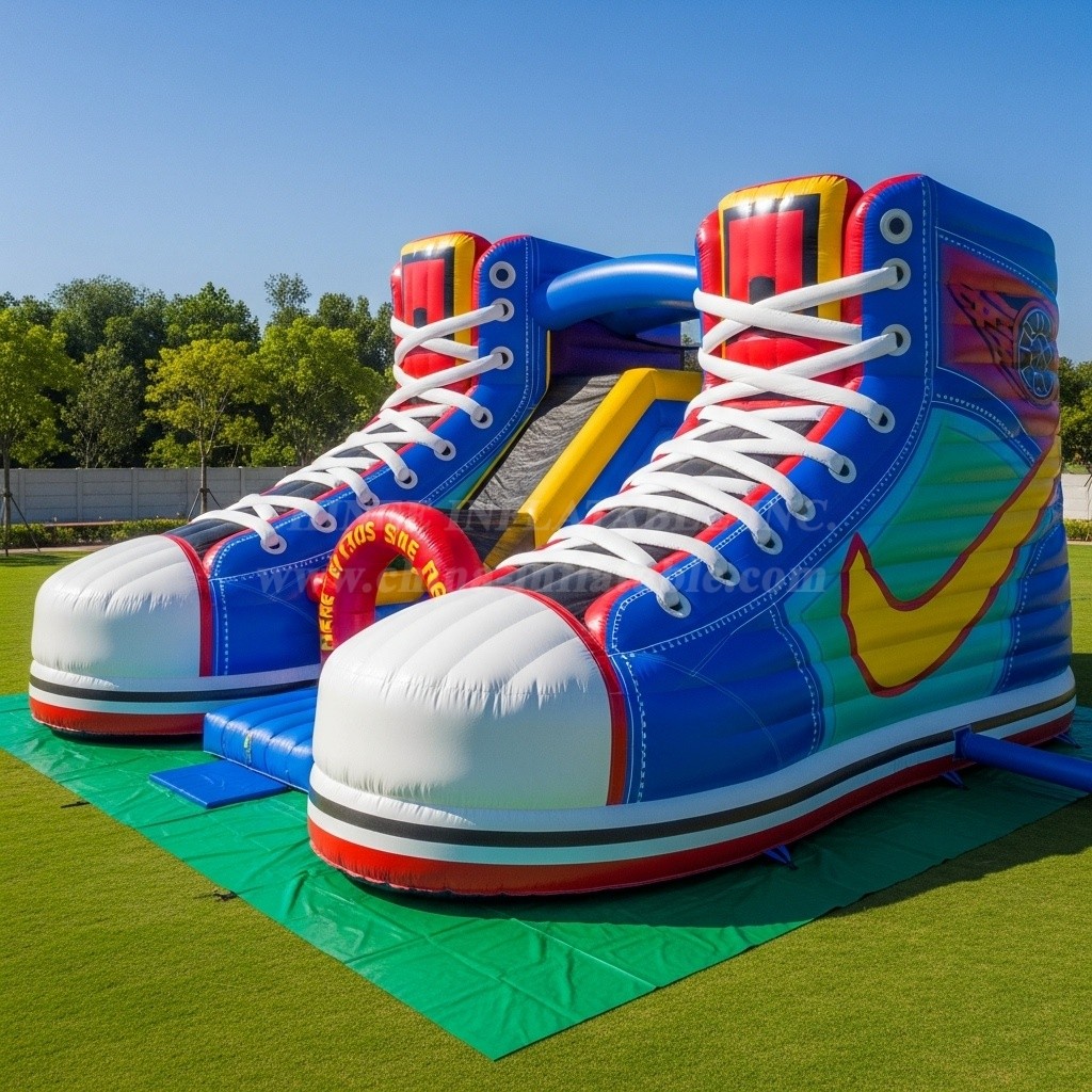 T6-6308 Sneakers Theme Inflatable Playground