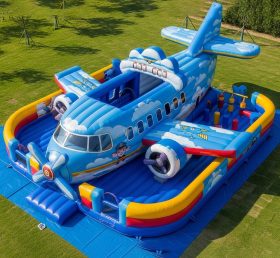 T6-6311 Airplane Theme Inflatable Playground