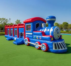 T6-6318 Train Theme Inflatable Playground