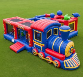 T6-6320 Train Theme Inflatable Playground