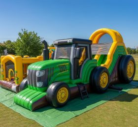 T6-6337 Monster Trucks Theme Inflatable Playground