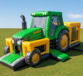 T6-6339 Monster Trucks Theme Inflatable Playground