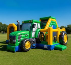 T6-6340 Monster Trucks Theme Inflatable Playground