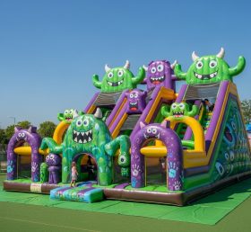 T6-6359 Monster Theme Inflatable Playground