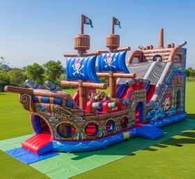 T6-6360 Pirates Theme Inflatable Playground