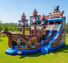 T6-6364 Pirates Theme Inflatable Playground