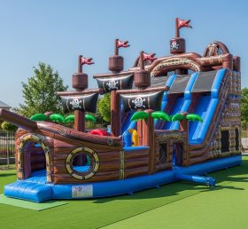 T6-6365 Pirates Theme Inflatable Playground
